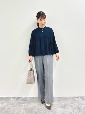 すずき ちかさん（レディース・161cm）の秋コーディネート