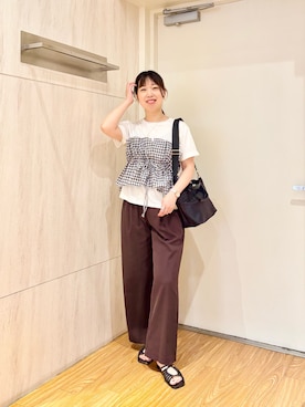 すずき ちかさん(レディース・161cm)の夏コーディネート