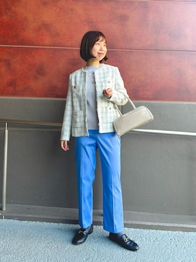 すずき ちかさん（レディース・161cm）の冬コーディネート