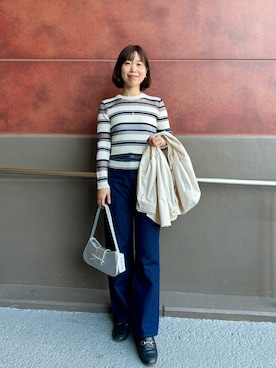 すずき ちかさん（レディース・161cm）の冬コーディネート