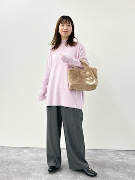 すずき ちかさん(レディース・161cm)の冬コーディネート