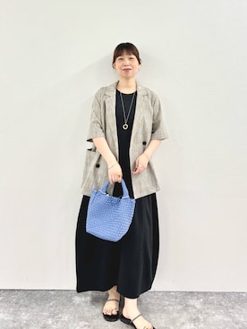 すずき ちかさん(レディース・161cm)の夏コーディネート