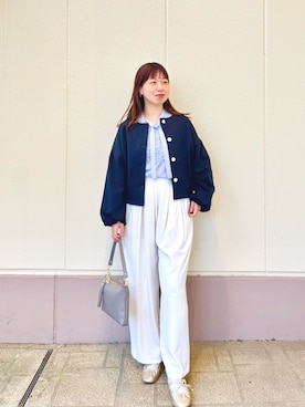 すずき ちかさん（レディース・161cm）の春コーディネート