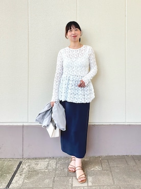すずき ちかさん(レディース・161cm)の夏コーディネート