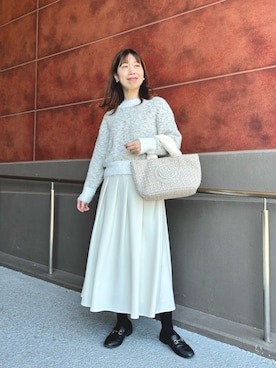 すずき ちかさん（レディース・161cm）の冬コーディネート