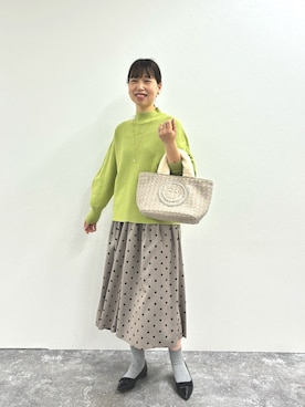 すずき ちかさん（レディース・161cm）の冬コーディネート