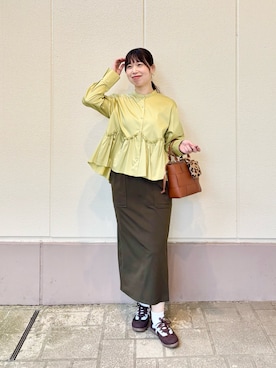 すずき ちかさん(レディース・161cm)の秋コーディネート