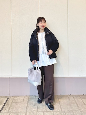すずき ちかさん(レディース・161cm)の冬コーディネート