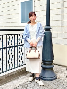 すずき ちかさん（レディース・161cm）の春コーディネート