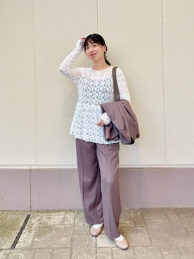 すずき ちかさん(レディース・161cm)の秋コーディネート
