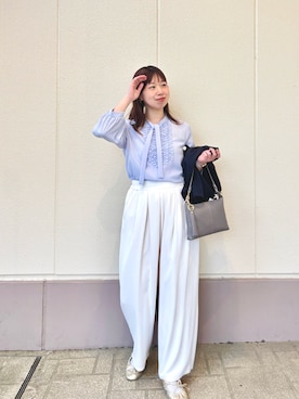 すずき ちかさん（レディース・161cm）の春コーディネート