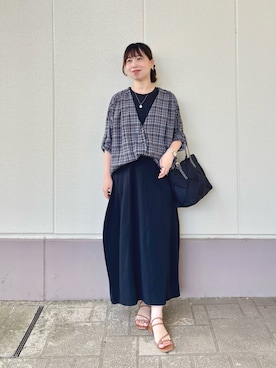 すずき ちかさん(レディース・161cm)の夏コーディネート