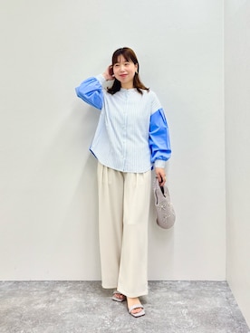 すずき ちかさん（レディース・161cm）の冬コーディネート