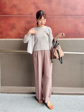 すずき ちかさん（レディース・161cm）の夏コーディネート