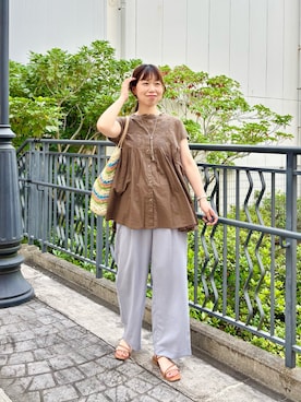 すずき ちかさん(レディース・161cm)の夏コーディネート