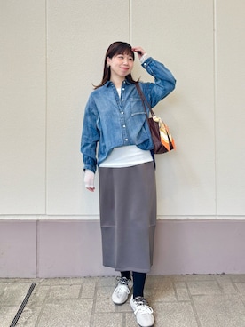 すずき ちかさん（レディース・161cm）の冬コーディネート