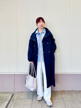 すずき ちかさん（レディース・161cm）の冬コーディネート