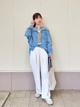 すずき ちかさん（レディース・161cm）の春コーディネート