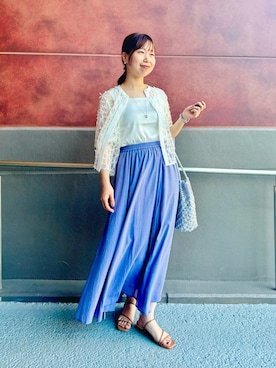 すずき ちかさん(レディース・161cm)の夏コーディネート