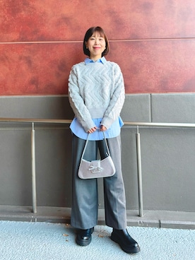 すずき ちかさん（レディース・161cm）の冬コーディネート