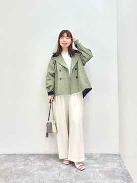 すずき ちかさん（レディース・161cm）の冬コーディネート