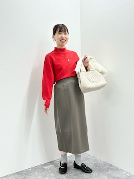 すずき ちかさん（レディース・161cm）の冬コーディネート