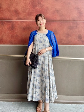 すずき ちかさん（レディース・161cm）の夏コーディネート