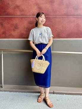 「リアルバイ」｜すずき ちかさん（レディース・161cm）の夏コーディネート