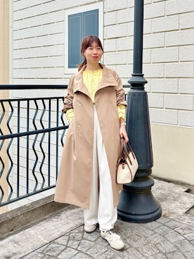 すずき ちかさん（レディース・161cm）の春コーディネート