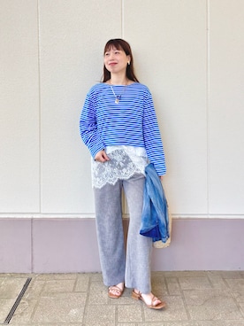 すずき ちかさん(レディース・161cm)の春コーディネート