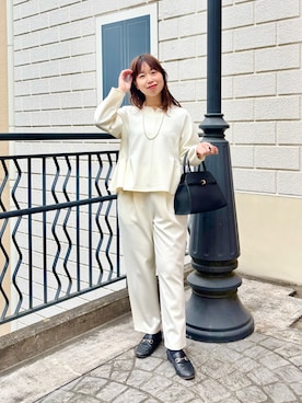 すずき ちかさん（レディース・161cm）の冬コーディネート