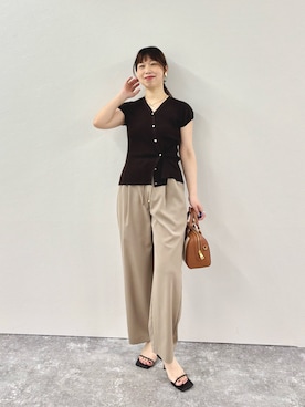 すずき ちかさん（レディース・161cm）の夏コーディネート