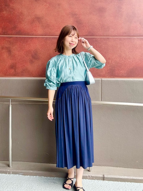 セール】デザインヨーク切替ギャザースカート（スカート）｜MICO