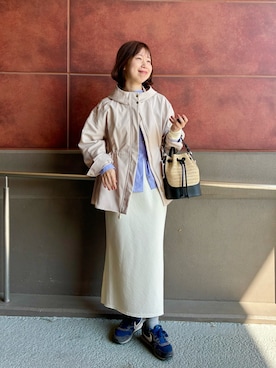 すずき ちかさん（レディース・161cm）の春コーディネート