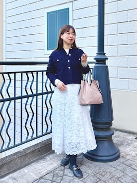 すずき ちかさん（レディース・161cm）の冬コーディネート