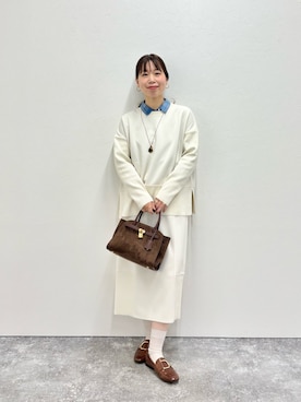 すずき ちかさん（レディース・161cm）の冬コーディネート