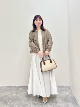 すずき ちかさん（レディース・161cm）の冬コーディネート