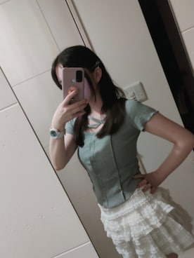 tsuyu060626さん（レディース・156cm・10代）の夏コーディネート