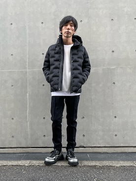 「5351 POUR LES HOMMES（ゴーサンゴーイチプールオム）のアイテム（ブルゾン）」を使った、munenoreachさん（メンズ・174cm）の夏コーディネート