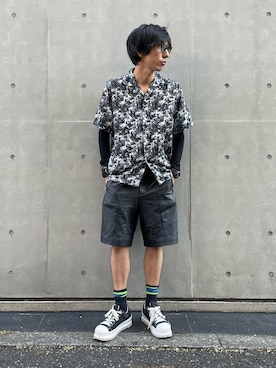 「ショートパンツ」｜munenoreachさん（メンズ・174cm・30代）の夏コーディネート
