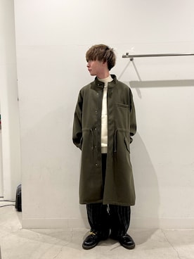 「秋服コーデ」｜「アイテム（その他アウター）」を使った、ぐっぴーさん（メンズ・168cm）の秋コーディネート