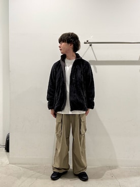 「SENSE OF PLACE by URBAN RESEARCH（センスオブプレイスバイアーバンリサーチ）のアイテム（Tシャツ/カットソー）」を使った、ぐっぴーさん（メンズ・168cm）の秋コーディネート