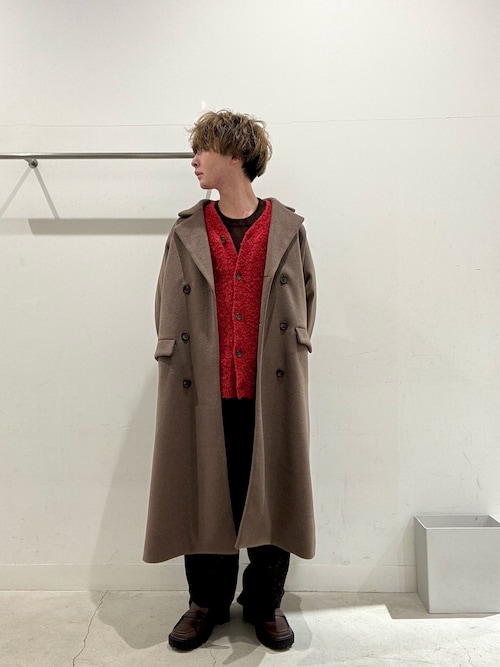 セール】ウールブレンドダブルロングコート（その他アウター）｜SENSE