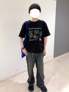 「アイテム（キーホルダー）」を使った、beta@相互さん（メンズ・168cm）の夏コーディネート