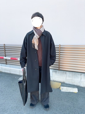 「Firsthand（ファーストハンド）のアイテム」を使った、beta@相互さん（メンズ・168cm）の冬コーディネート