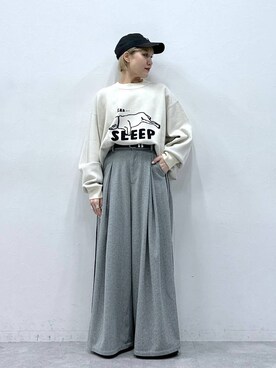 たけおさん（レディース・157cm）の冬コーディネート