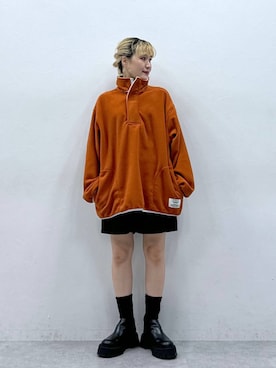 「アイテム（スウェット）」を使った、たけおさん（レディース・157cm・30代）の秋コーディネート