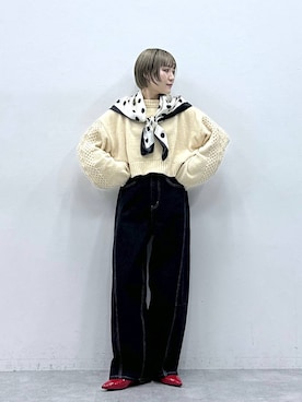 たけおさん（レディース・157cm）の冬コーディネート