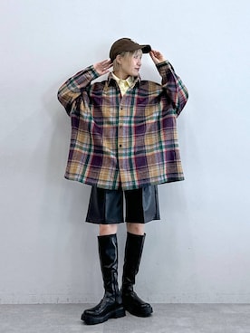 たけおさん（レディース・157cm）の秋コーディネート