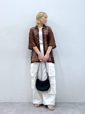 たけおさん（レディース・157cm）の夏コーディネート